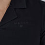 SikSilk - Black Long Sleeve Polo